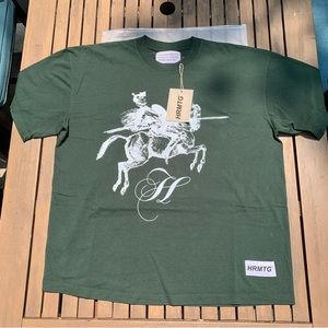 HRMTG Quixote knight shirt green XL